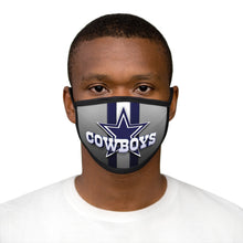 Load image into Gallery viewer, Cowboys Mixed-Fabric Face Mask