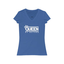 Load image into Gallery viewer, Queen By Nature V-Neck Tee
