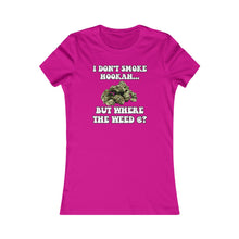 Load image into Gallery viewer, No Hookah #2 Women's Bella+Canvas Tee