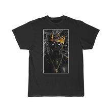 Load image into Gallery viewer, Black Panther crown metallic tee