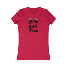 Load image into Gallery viewer, Do The Black Thing Women’s Tee