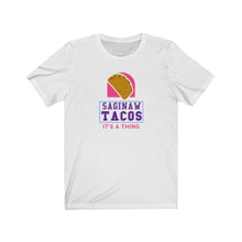 Load image into Gallery viewer, Saginaw Taco Unisex Tee (print geek)