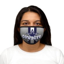 Load image into Gallery viewer, Cowboys Mixed-Fabric Face Mask