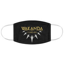 Load image into Gallery viewer, Wakanda 4ever Fabric Face Mask