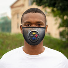 Load image into Gallery viewer, Steelers #1 Mixed-Fabric Mask