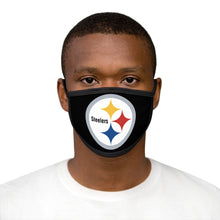 Load image into Gallery viewer, Steelers Mixed-Fabric Face Mask