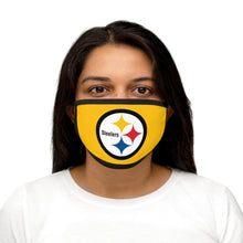 Load image into Gallery viewer, Steelers #3 Mixed-Fabric Face Mask