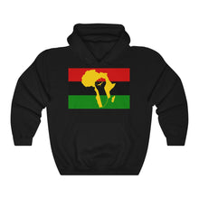 Load image into Gallery viewer, Africa Power Fist hoodie