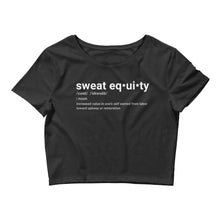 Load image into Gallery viewer, Sweat Equity Crop Top