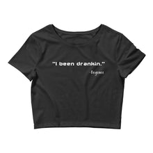 Load image into Gallery viewer, Beyonce Drankin Crop Tee